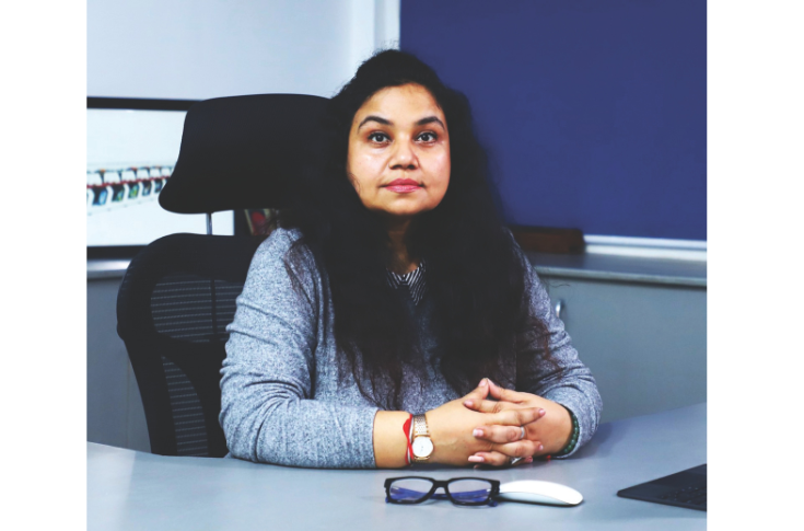 Kalyani Roy, director of Flexo Image Graphics, discussing her career journey, innovation in print and packaging, and women’s leadership in the industry on International Women’s Day 2025