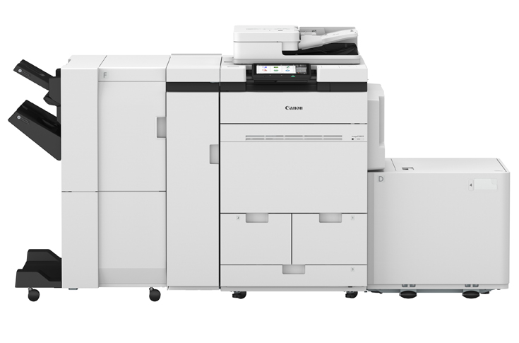 Canon India launches ImageForce 8100 series production printers including 8105, 8195, and 8186, offering high-resolution monochrome printing, enhanced media handling, and production-grade performance for copy shops, jobbers, and publishers