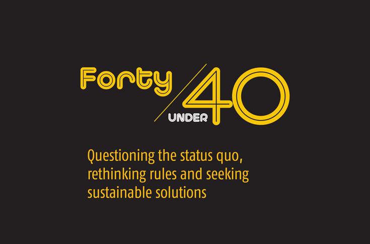 Print and packaging industry leaders and young professionals discussing technology, sustainability, and innovation as part of PrintWeek’s Forty Under 40 initiative