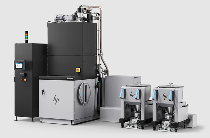 Advanced HP Metal Jet S100 printers installed at Indo-MIM for high-precision metal additive manufacturing and industrial production