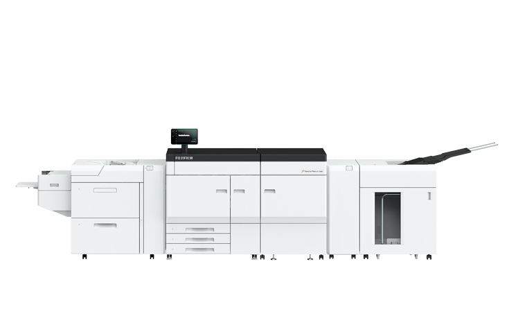 HP Latex R530, Fujifilm Revoria press with metallic toner, Scodix-enhanced packaging samples, and Atexco Vegapress VR experience displayed at PAMEX 2026, showcasing advanced digital printing and finishing technologies