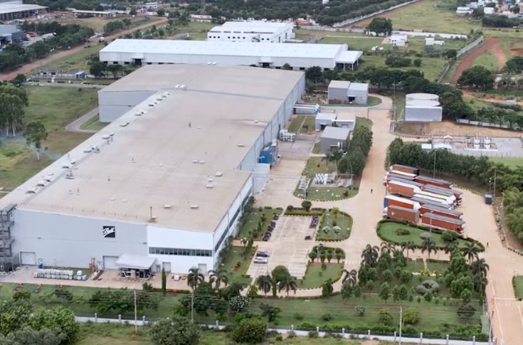 Ball Corporation aluminium can manufacturing facility in India showing beverage can production lines and expansion for sustainable packaging solutions
