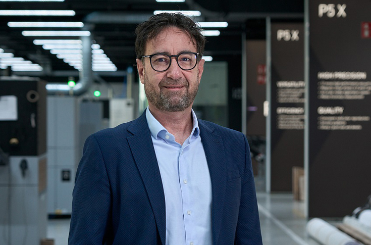 Durst Group digital textile printing systems with LF Series Graphics and advanced water-based ink technology showcased for high-speed sublimation and fabric printing applications at FESPA 2025