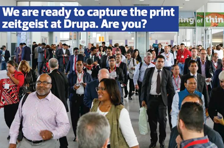 Drupa 2024 exhibition preview featuring Indian printing and packaging companies, global printing technology showcases, and PrintWeek coverage of digital and industrial print innovations
