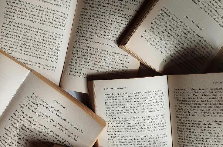 Booker Prize 2025 shortlist announcement featuring six novels by established authors including Kiran Desai, Andrew Miller, David Szalay, Katie Kitamura, Susan Choi, and Ben Markovits across global literary settings