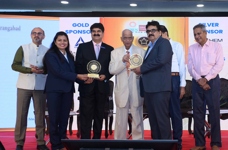 Pankaj Poddar, Group CEO of Cosmo First, speaking about Cosmo Films’ award-winning metallised BOPP and high-heat resistance BOPP packaging films at the SIES SOP Star Awards 2025