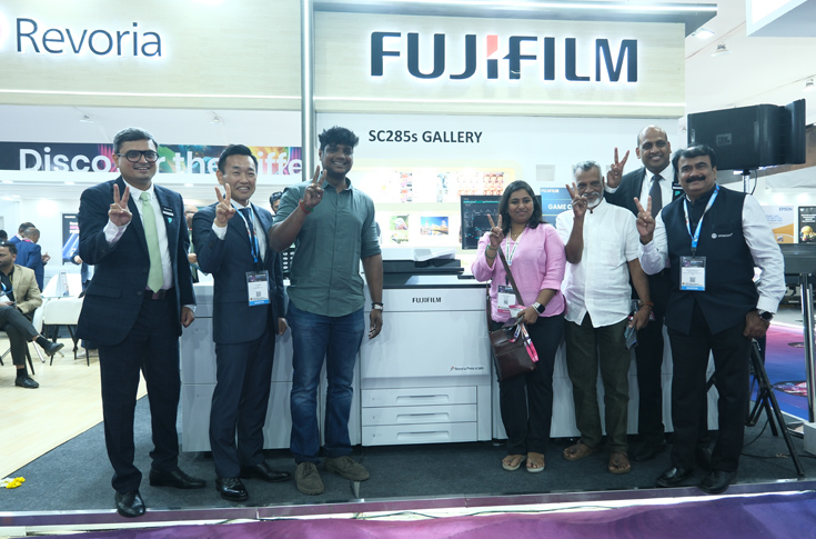 Fujifilm Revoria SC285S digital press installed at Print Point Chennai featuring 7-colour printing, LED technology, and high-resolution output for advanced commercial print applications
