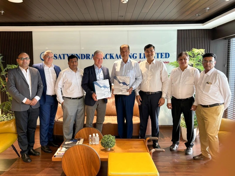 Satyendra Packaging BOPP film production facility featuring high-speed 10.4-m line machinery, supporting specialty five-layer film manufacturing for domestic and global markets