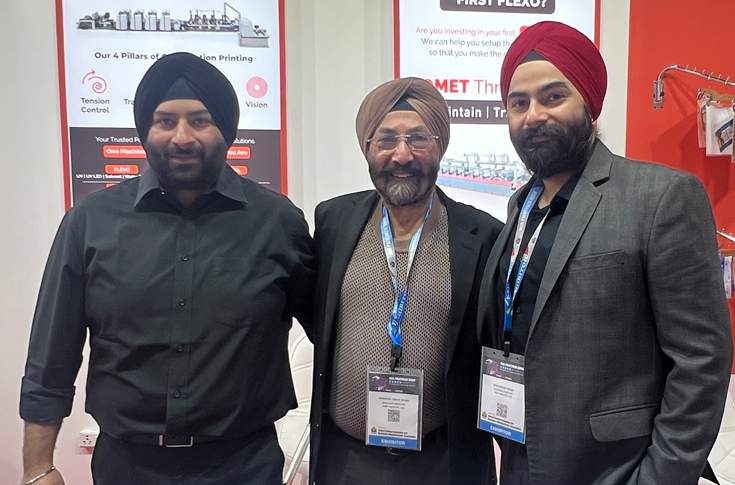 Pawandeep Sahni of OMET India discussing company performance, innovative packaging solutions, and increasing demand for combination presses in the Indian market