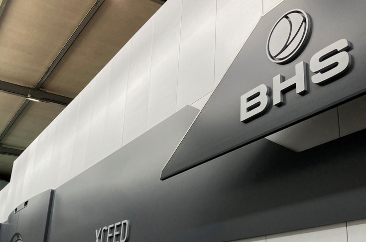 BHS Corrugated Jetliner Xceed and Jetliner Monochrome digital inkjet printing systems for corrugated packaging, highlighting high-speed single-pass printing technology, automation, and Agfa inkjet collaboration