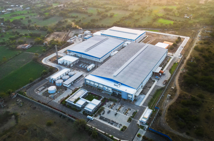 ITC Packaging & Printing Nadiad Gujarat facility exterior showing modern greenfield packaging plant designed for sustainable production, faster turnaround, and export-focused operations
