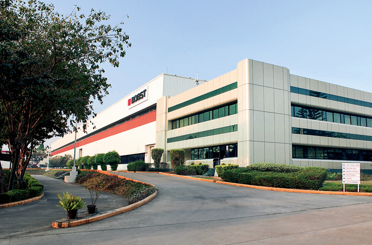 Bobst open house event demonstrating advanced folding carton production machinery including Visionfold 80 A2 folder-gluer and Accuregister system, with emphasis on automation, connectivity, and sustainability solutions for packaging converters
