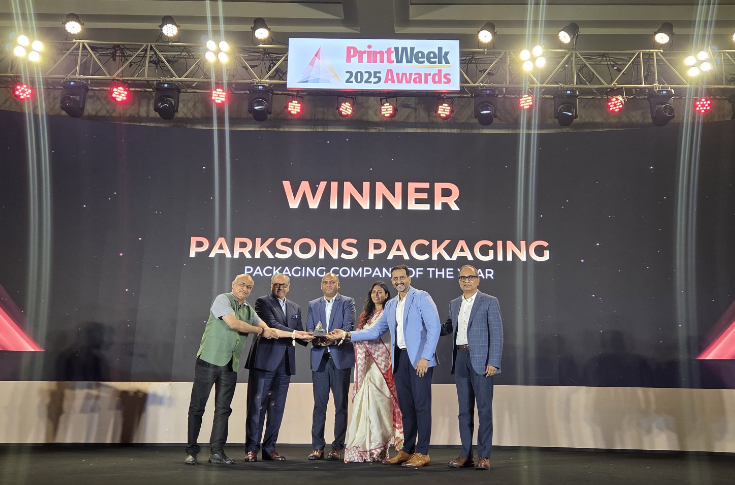 Large-scale folding carton packaging facility with advanced printing and production lines