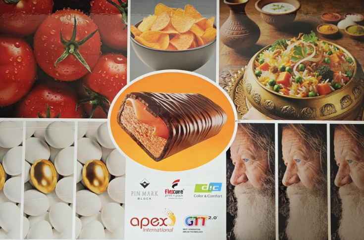 Apex International demonstrates advanced flexo print quality using GTT anilox technology at Flexure Print N Pack, achieving high-resolution outputs comparable to rotogravure printing