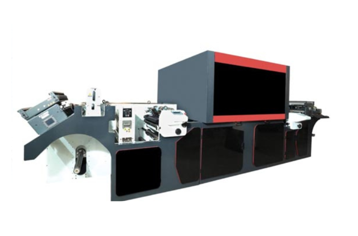 APL Machinery showcasing QuantumJet-47 roll-to-roll seven-colour digital label press and automatic screen printing with foiling solutions at PrintPack 2025, featuring LED UV curing technology and live demonstrations