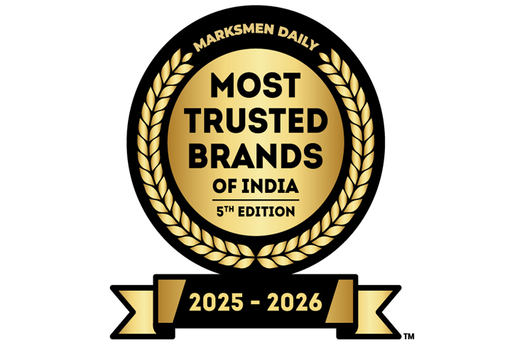 Konica Minolta Business Solutions India receiving the Most Trusted Brands 2025 award at Trust Summit in New Delhi, recognising its commitment to transparency, customer trust, and business excellence