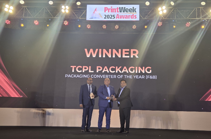 Award-winning food and beverage packaging by TCPL Packaging featuring premium cartons and pouches for Aptamil Gold, Fabelle Chocolates, KitKat Dark Minis, and Ching’s Secret, showcasing gravure and offset printing, holographic metallisation, foil stamping, UV finishes, and high-precision rotogravure production