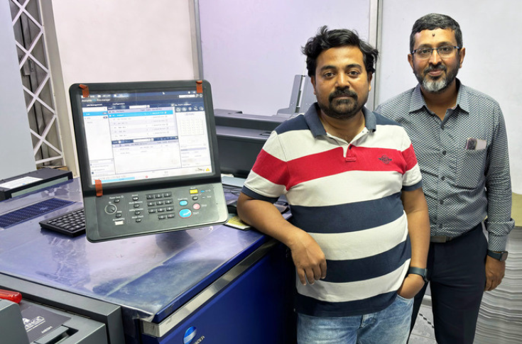 Smile ups productivity with AccurioPress 