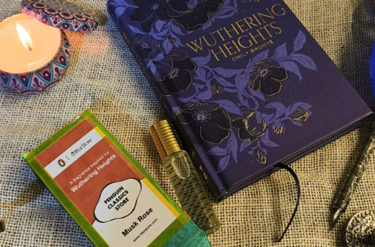Penguin India’s literary fragrance collection inspired by classic books, showcased at flagship bookstores to create a sensory reading experience