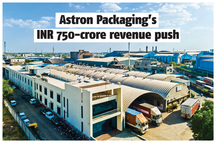 Astron corrugation manufacturing facility in Pune featuring high-speed corrugation line, automated packaging systems, and industrial carton production