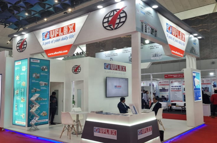 UFlex displays advanced CI flexo printing and combi lamination machines at PlastFocus 2024, showcasing high-speed packaging technology and innovative printing solutions for the plastics and packaging industry