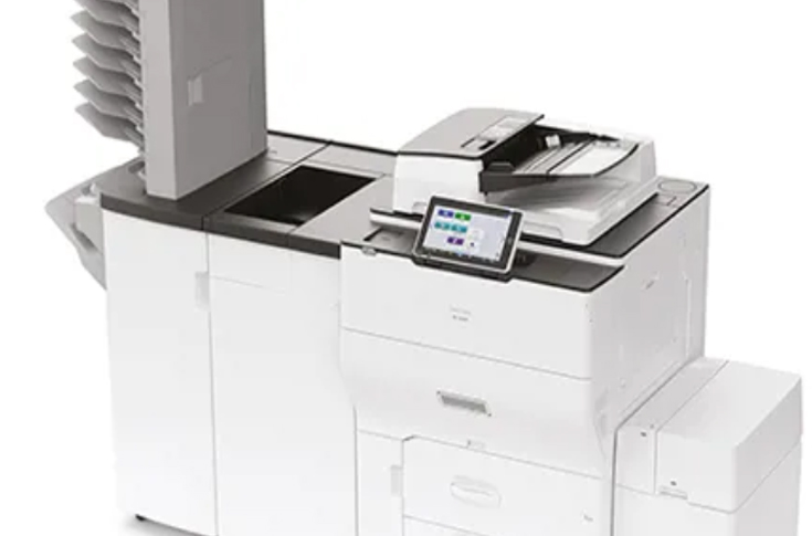 Ricoh and Toshiba Tec partnership forming Etria company focused on multifunction printers, digital transformation, image recognition technology, barcode printing, and RFID solutions for workplace automation