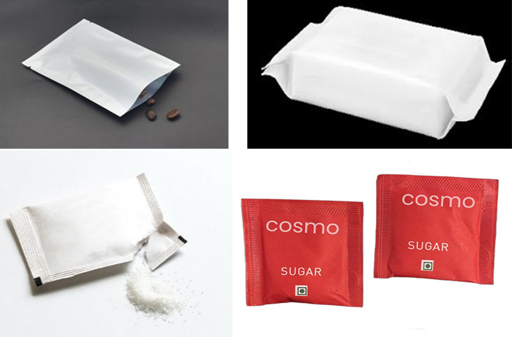 Laboratory testing of Coseal-601 heat seal coating on aluminium foil laminate showing strong sealing performance and industrial packaging applications