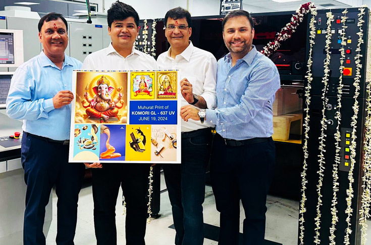 Vijayshri Packaging has made its third major investment in Komori presses over four years, upgrading from pre-owned machinery to advanced new-generation printing systems for improved productivity