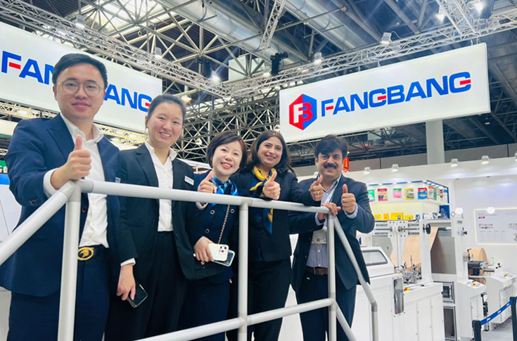 Sodhisons presenting Crosograph die-cutting and foiling machines at Stall E26 and E20 in Hall 9 during PrintPack India 2025 exhibition