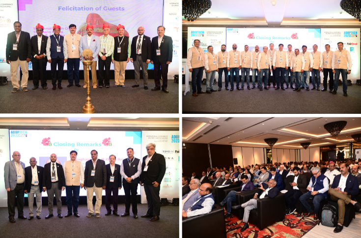 Delegates attending Adoptech2023 conference in Pune focused on MSME benefits, print industry collaboration and knowledge-sharing sessions