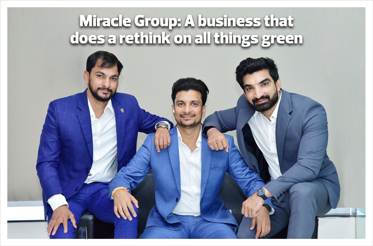Miracle Group corrugated packaging and printing operations in Rajasthan, showcasing carton manufacturing, label printing, and automated corrugated plant facilities driven by entrepreneurial growth of three brothers