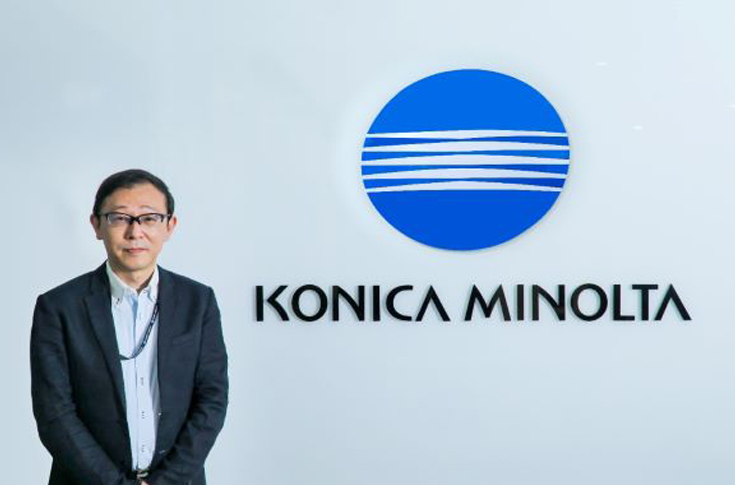 Interview with Konica Minolta India leadership discussing 2024 growth, demand for digital printing solutions, AccurioPress series, AccurioShine embellishment systems, and the shift toward hybrid digital and offset workflows