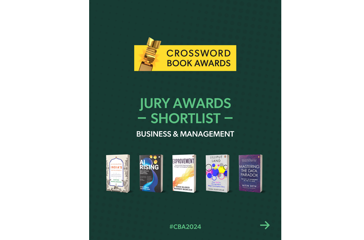 Crossword Book Awards 2024 shortlist announcement highlighting Indian literary works selected by a jury for their originality, impact, and contribution to literature