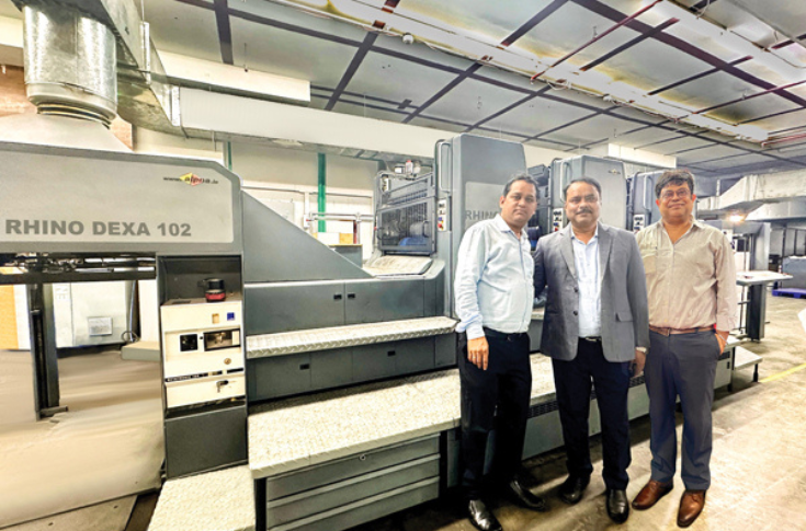 Wikas Printing & Carriers, Sakal Media Group’s packaging division, adopts the Rhino Dexa CD 102 offline coater for high-speed UV, matte, spot, and specialty coating applications, improving productivity and finishing quality in mono cartons and commercial printing