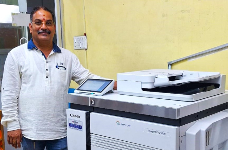 SVG Print ‘N’ Pack in Bengaluru installs Canon ImagePress V700 digital colour production press to improve print quality, productivity, and media versatility